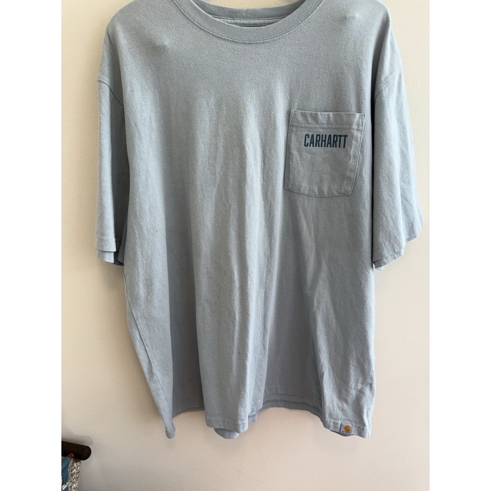 Carhartt T Shirt Lot Mens Size XXL Pocket Logo Short Sleeve Graphic Bundle 2 - Picture 6 of 10